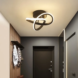 Lampes de couloir de salon, lampe à montage encastré, plafonnier de style moderne, super lumineux, soins des yeux, luminaire